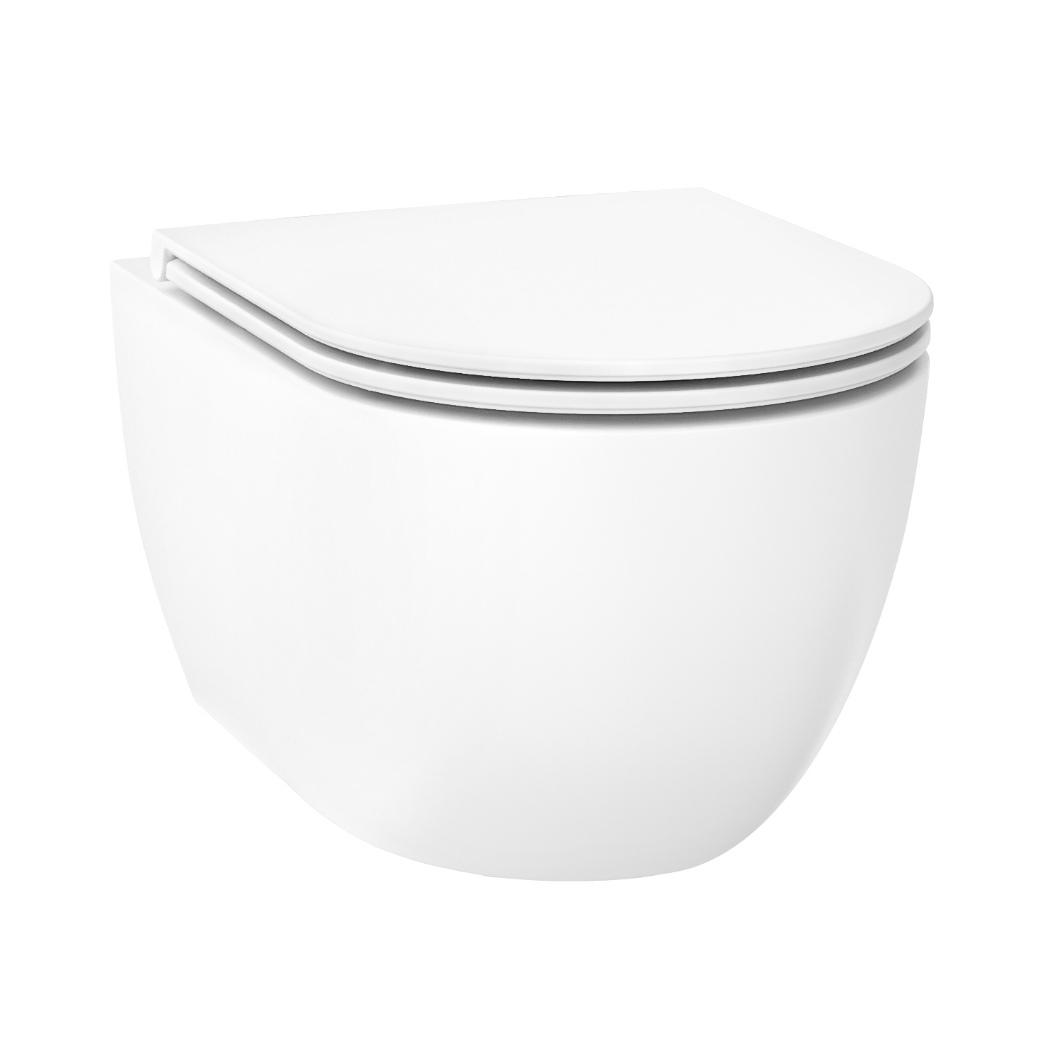 Изображение товара Подвесной унитаз Wellsee 182607001 безободковый с сиденьем микролифт