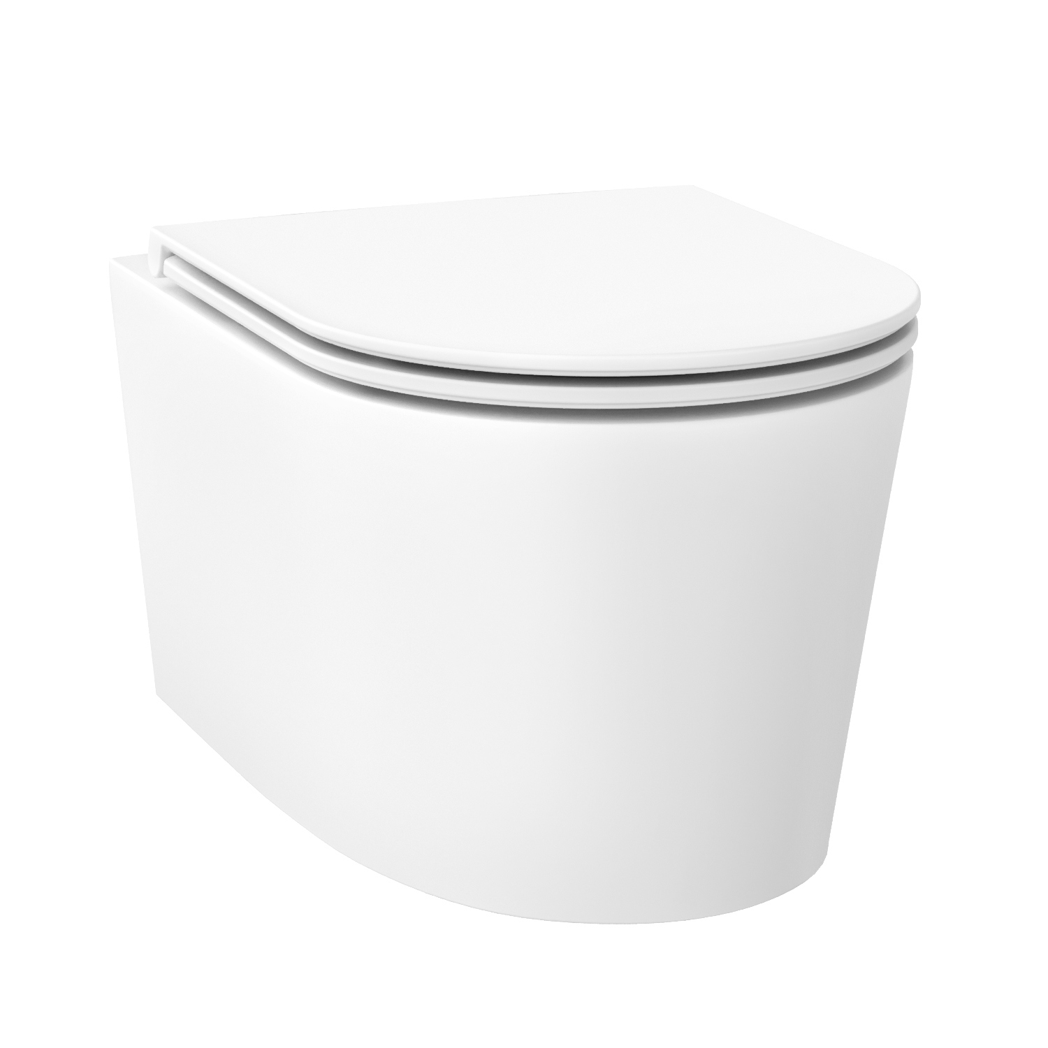 Изображение товара Подвесной унитаз Wellsee Éclatant безободковый с микролифтом и системой Торнадо