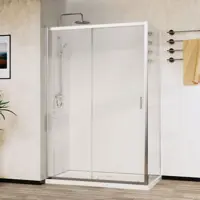 Изображение товара Душевая ширма Vincea Slim N VSR 5CT9012CL прямоугольник 90x120 см хром стекло 5 мм