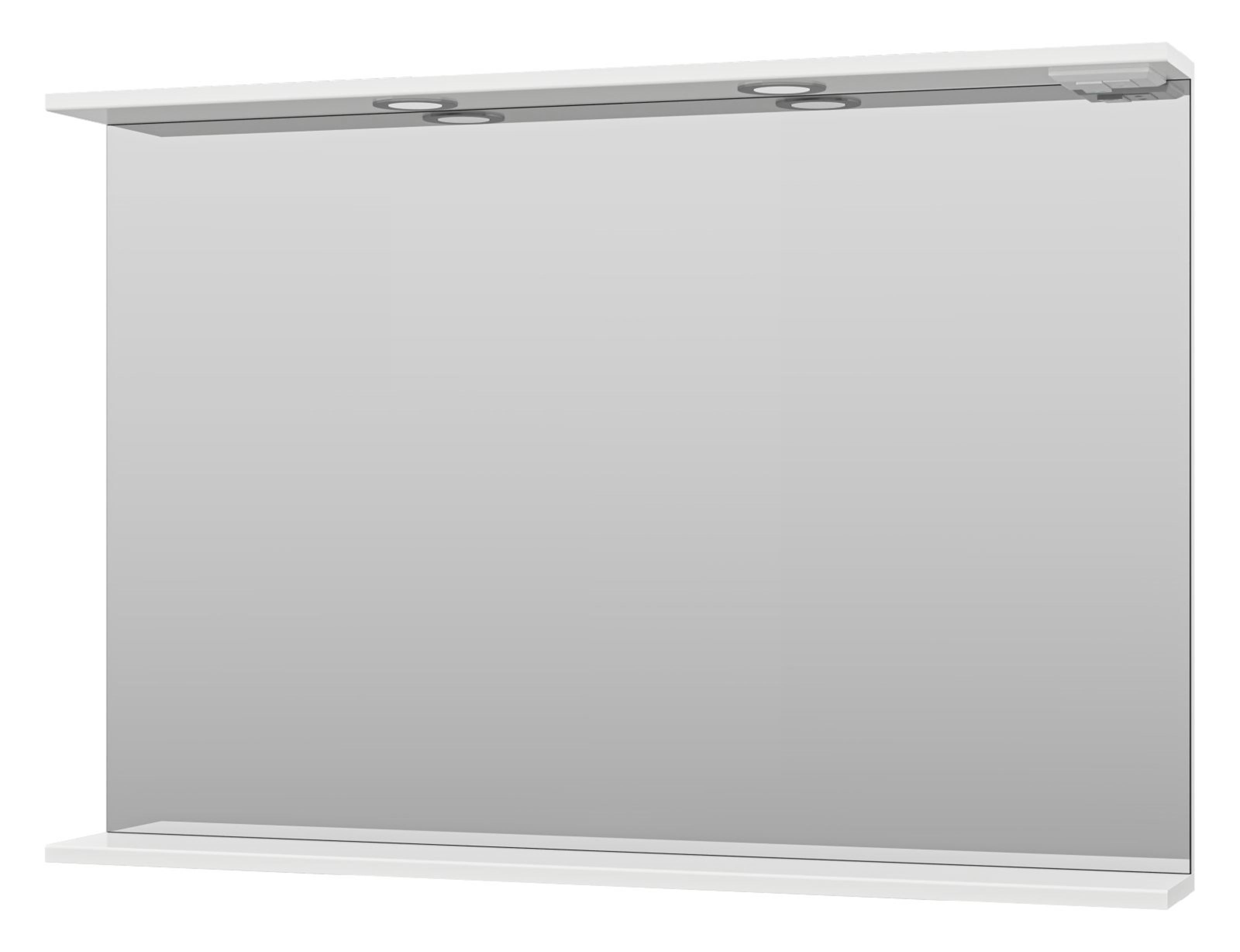 Изображение товара Зеркало Misty Енисей Е-Ени02105-011 105x72 см с подсветкой белый