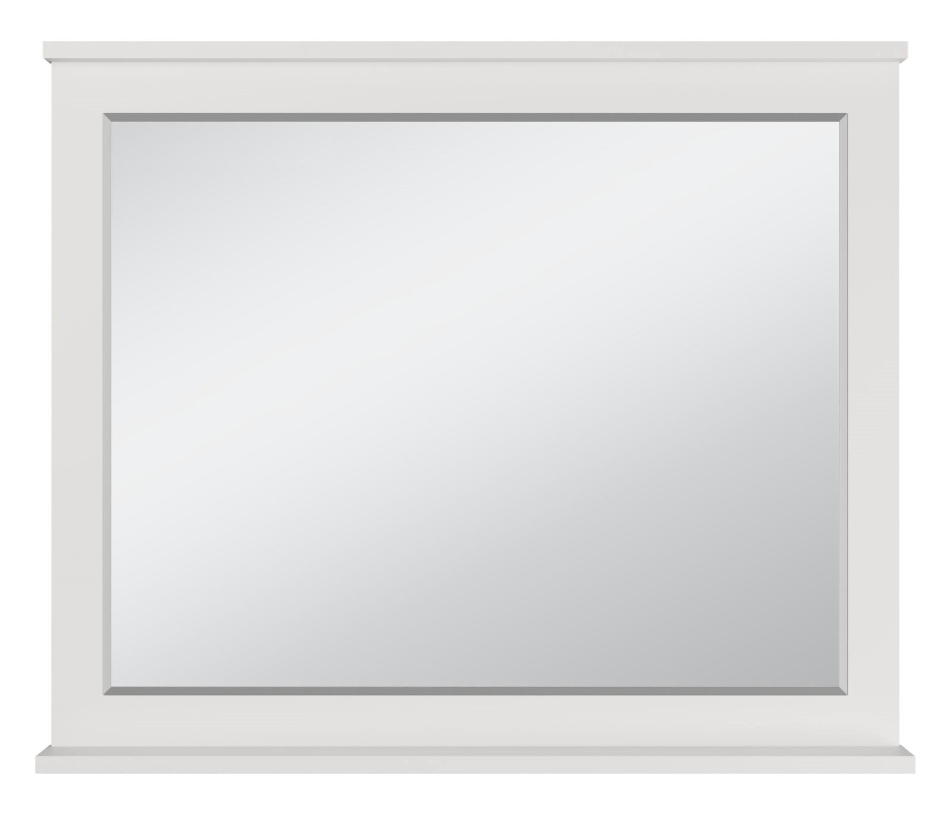 Изображение товара Зеркало для ванной комнаты Misty Марта П-Мрт02100-011 100x84см прямоугольное белый