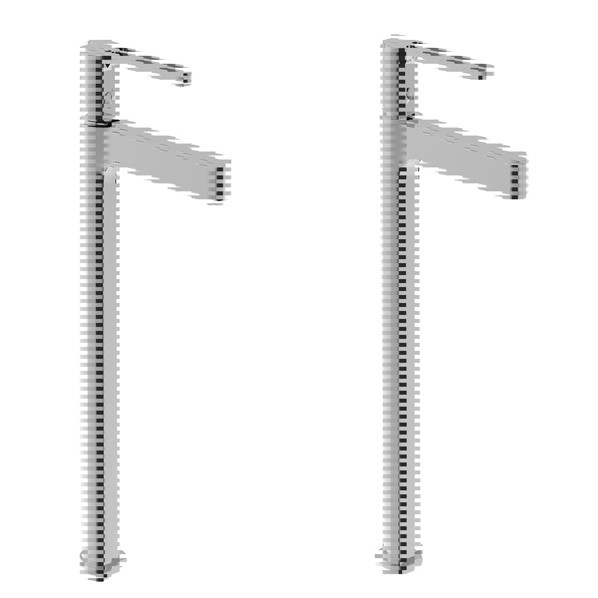 Изображение товара Смеситель для накладной раковины Vincea Рондо VBF-1R2CH однорычажный цвет хром