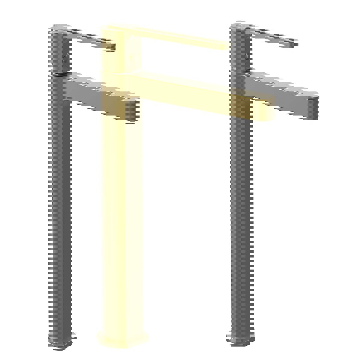 Изображение товара Смеситель для накладной раковины Vincea Рондо VBF-1R2BG однорычажный цвет брашированное золото