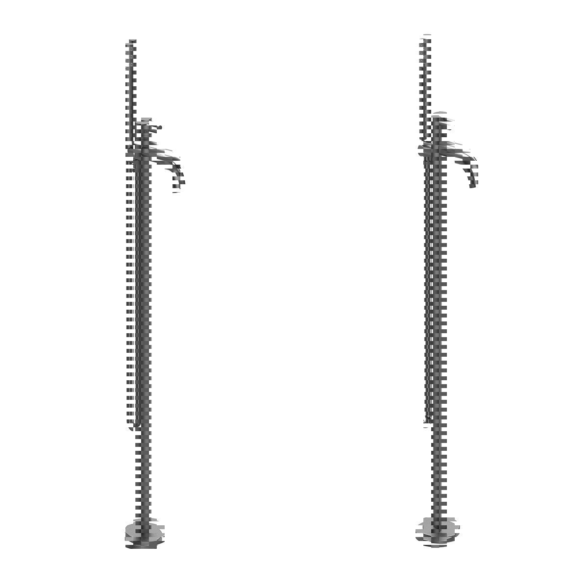 Изображение товара Смеситель Vincea Desire VTF Напольный однорычажный с латунью и поворотным изливом