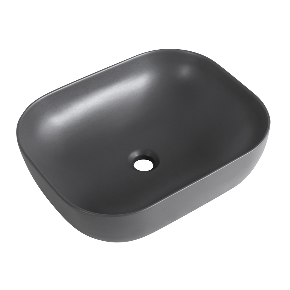 Изображение товара Раковина накладная Belbagno BB1302-H311 40см цвет серый/серебристый