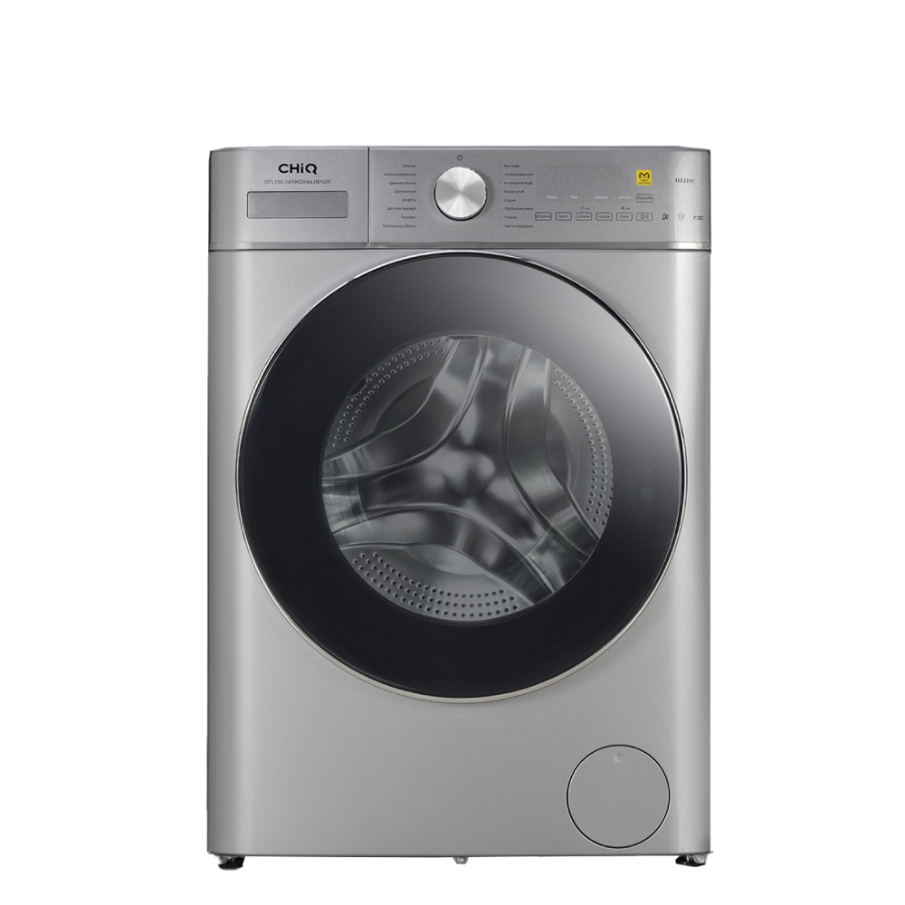 Изображение товара Стиральная машина с сушкой Chiq Cfl100 60x84.7x54.7 см 10 кг цвет серый Изображение товара Стиральная машина с сушкой Chiq Cfl100 60x84.7x54.7 см 10 кг цвет серый