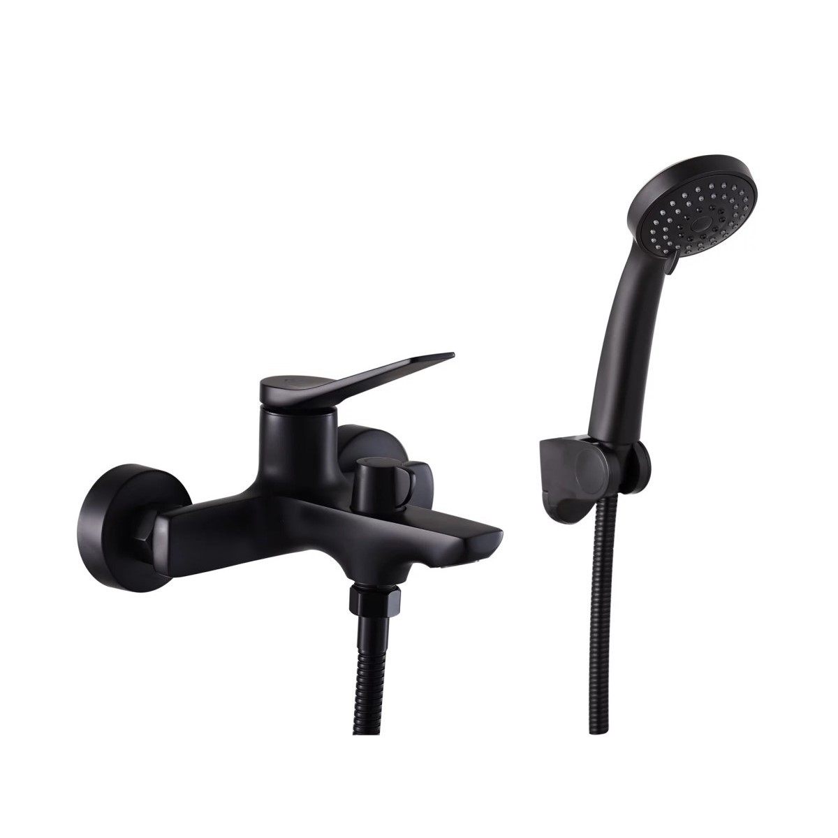 Изображение товара Смеситель для ванны Fashun A3286-7 однорычажный с душевой лейкой цвет черный