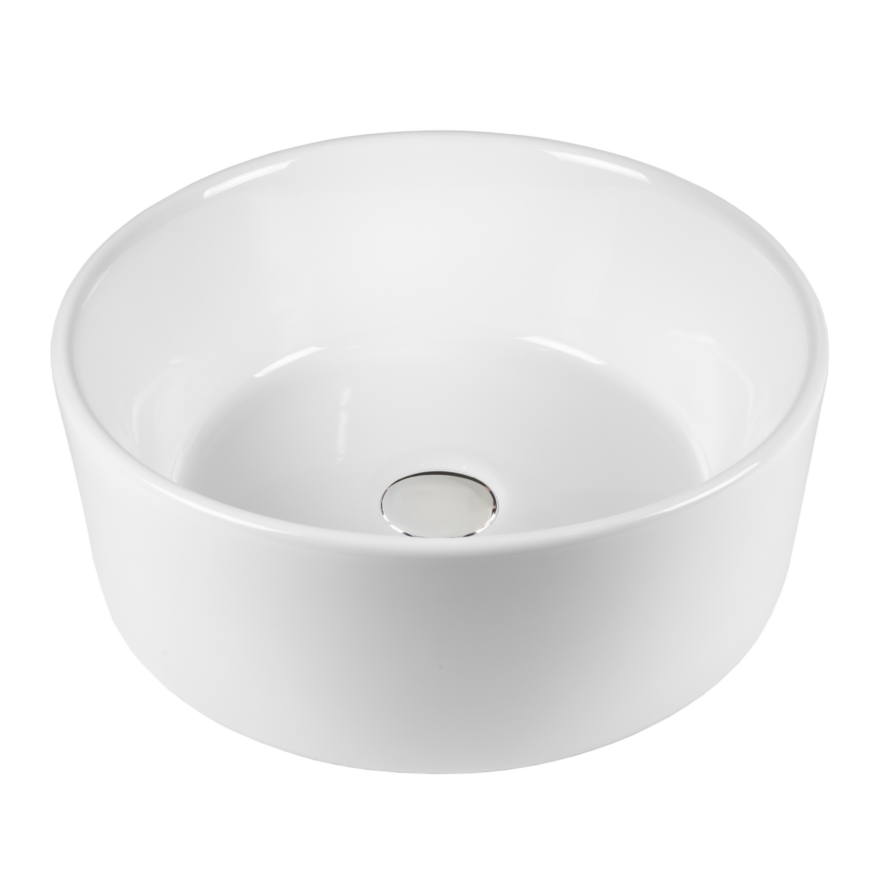 Изображение товара Раковина накладная BOND SLM53390 39 см белая современный дизайн