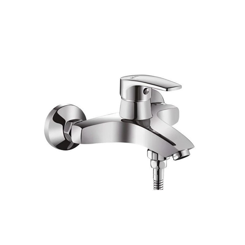 Изображение товара Смеситель для ванны Shevanik S5002 однорычажный с душевой лейкой цвет хром