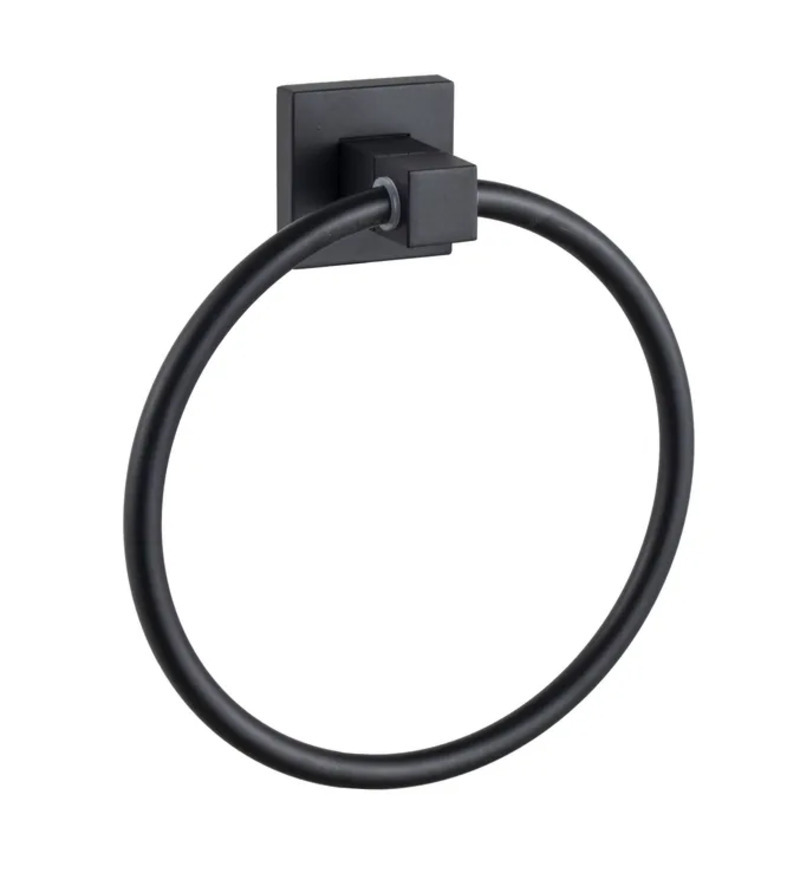 Изображение товара Держатель для полотенец D-lin D230222 5см цвет черный Изображение товара Держатель для полотенец D-lin D230222 5см цвет черный