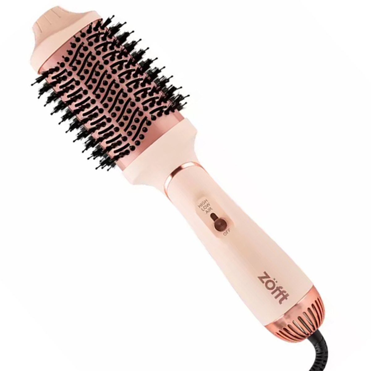 Изображение товара Фен-расческа Zofft 3 в 1 Beste бело-золотая мощность 1000 Вт с ионизацией