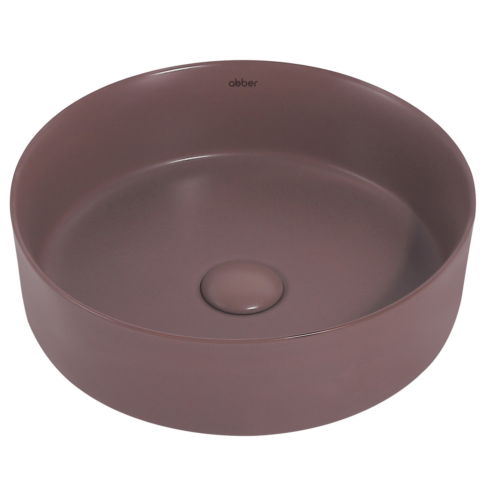 Изображение товара Раковина накладная ABBER Bequem AC2108MC 36×36 см коричневый матовый