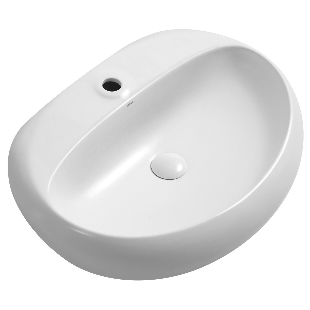 Изображение товара Раковина накладная Abber bequem AC2112 64см цвет белый