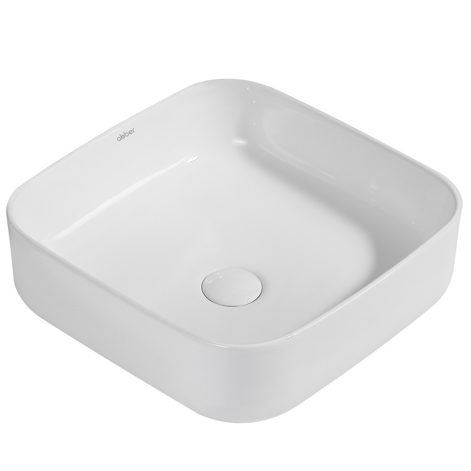 Изображение товара Раковина накладная Abber rechteck AC2211 38.5см цвет белый