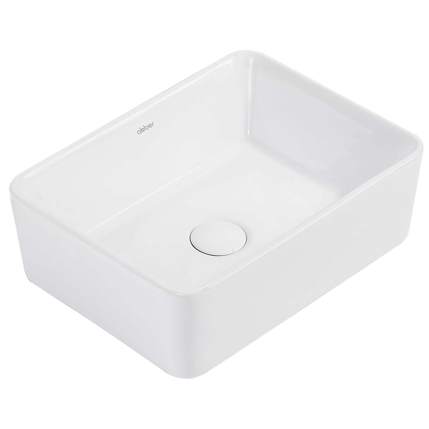 Изображение товара Раковина накладная Abber rechteck AC2213 40.5см цвет белый