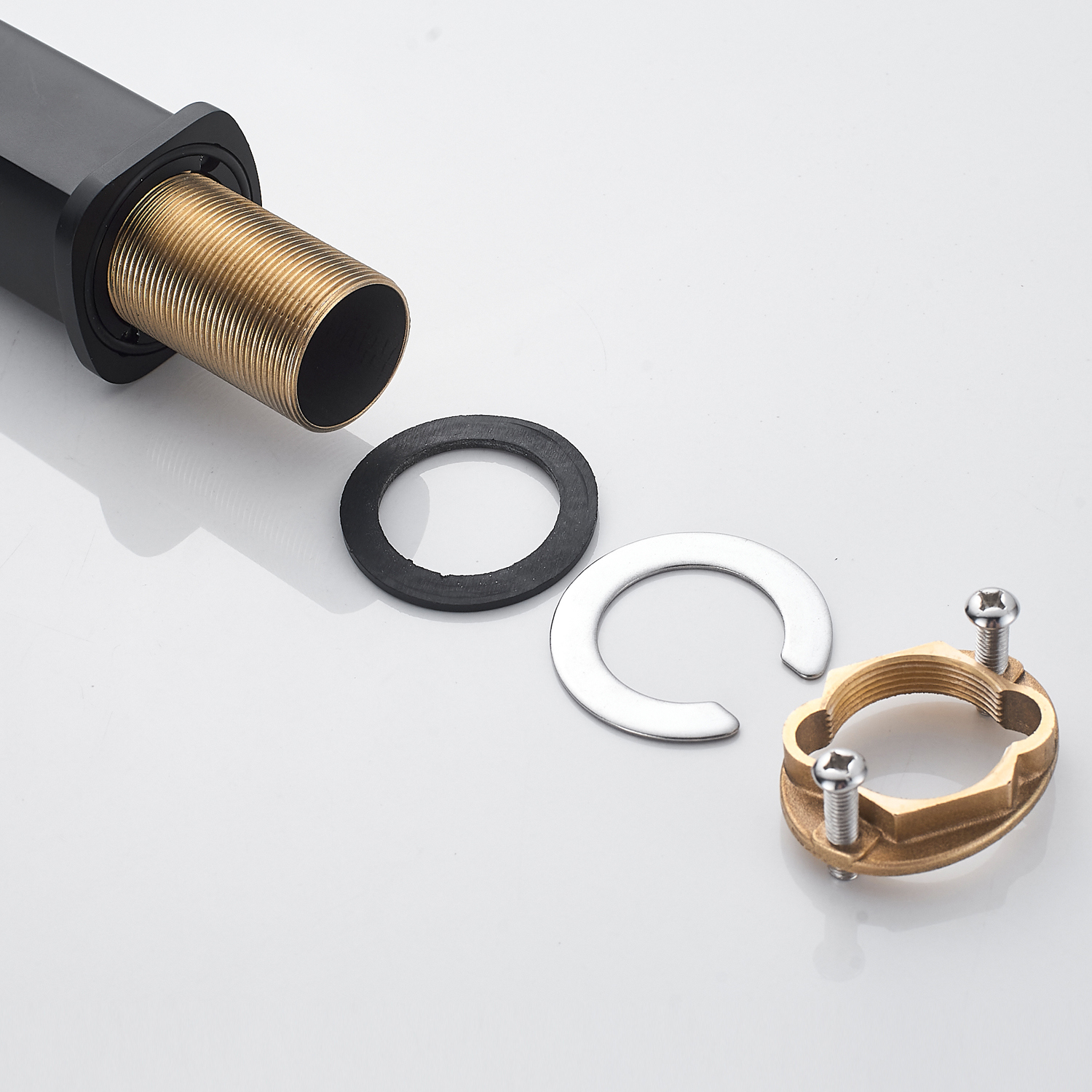 Изображение товара Смеситель для раковины Shevanik S9911H Черный - однорычажный высокая качество