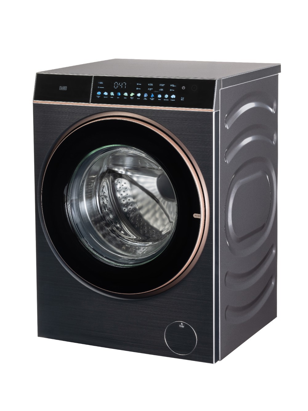 Изображение товара Стиральная машина VARD VWF514B черная 10 кг 1400 об/мин с UV-лучами и защитой