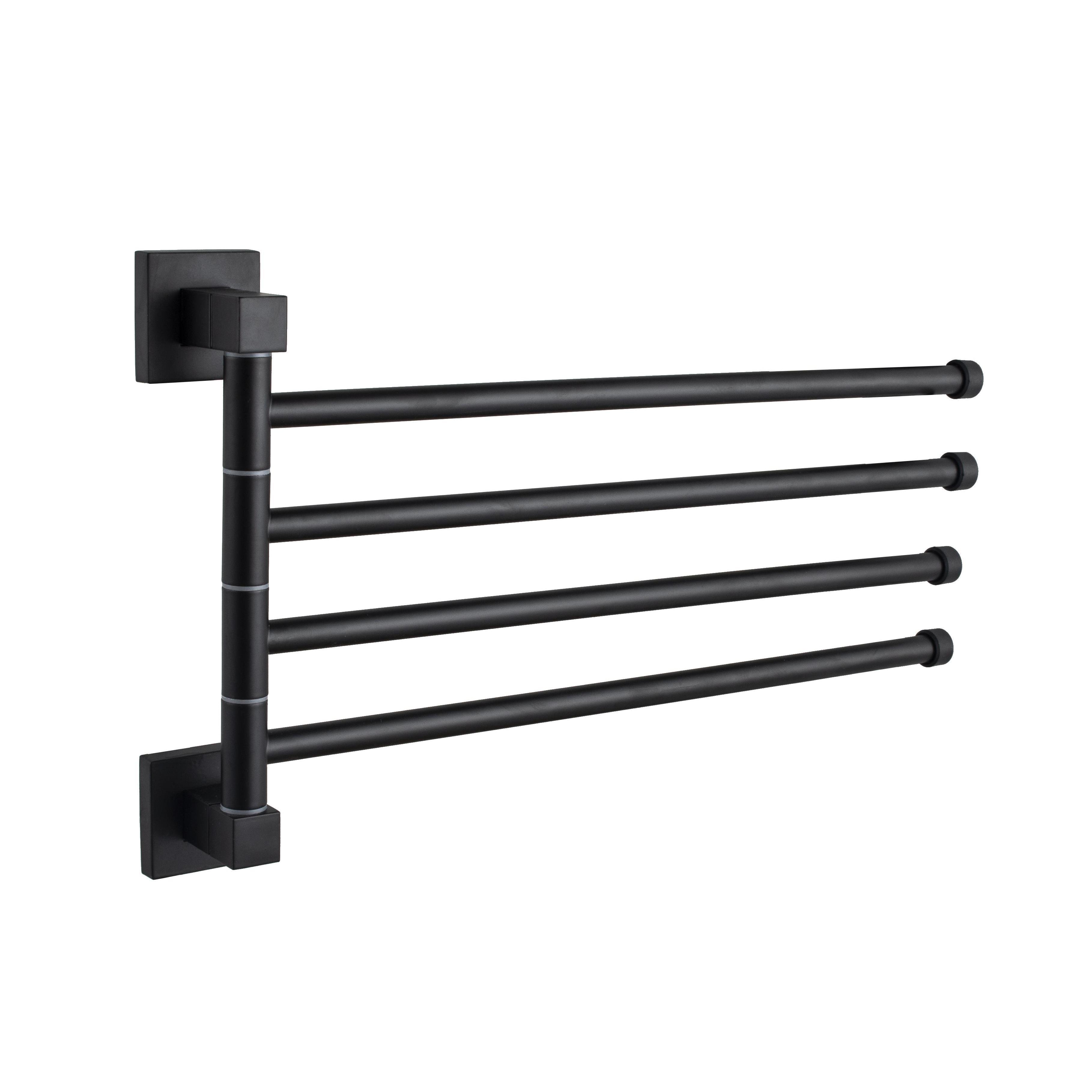 Изображение товара Держатель для полотенец D-lin D255222 44см цвет черный