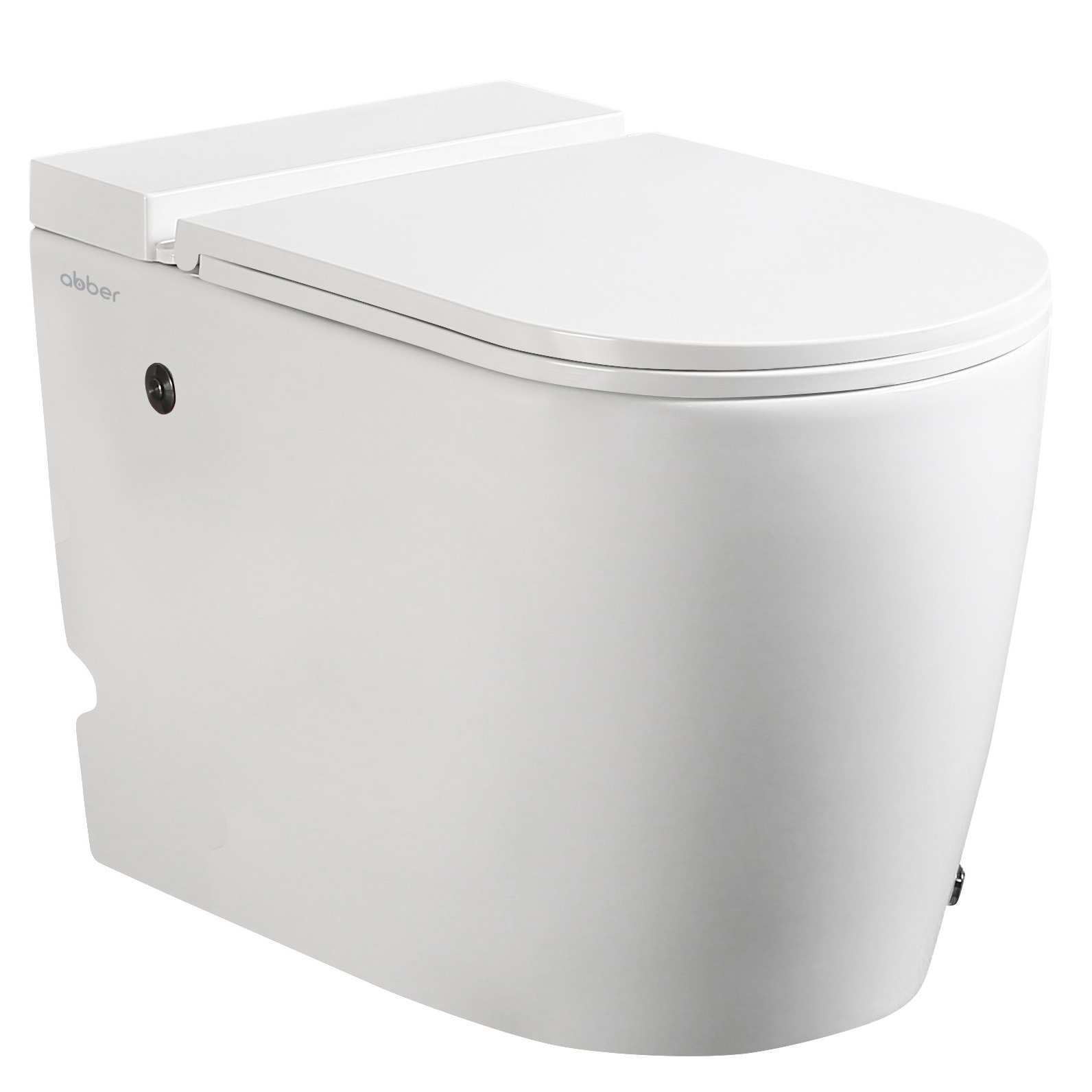 Изображение товара Унитаз ABBER Bequem AC1114P приставной белый керамика с импульсным смывом