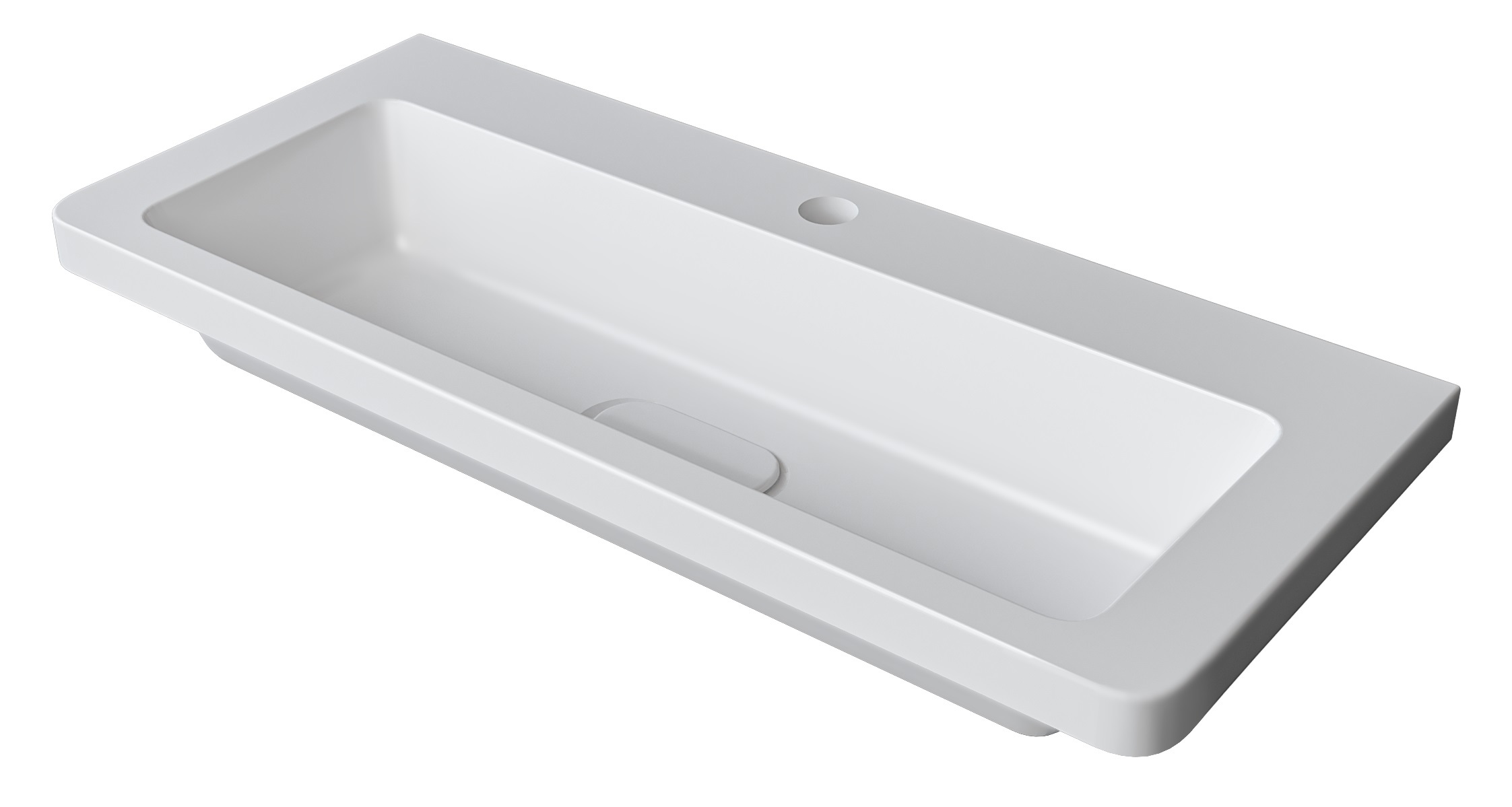 Изображение товара Раковина мебельная Madera Modul Slim 80 80см цвет белый