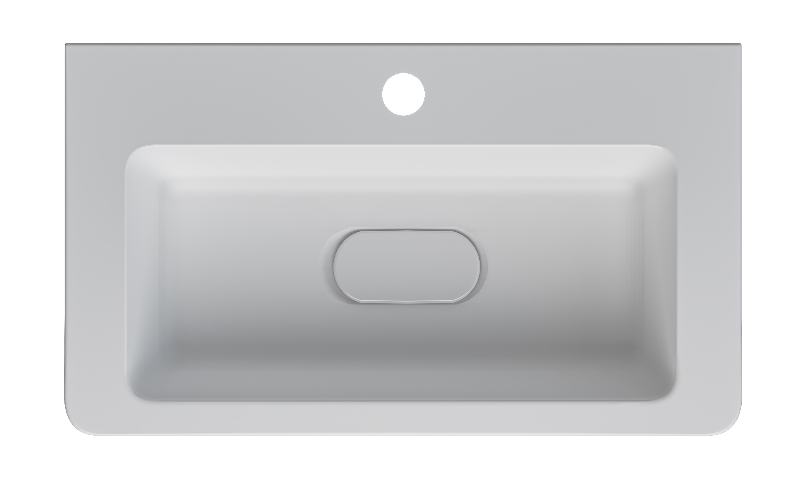 Изображение товара Раковина мебельная Madera Modul Slim 70 70см белая для ванной