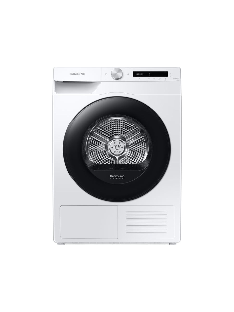 Изображение товара Сушильная машина Samsung DV90T5240AW/LP белый энергосбережение 8 кг