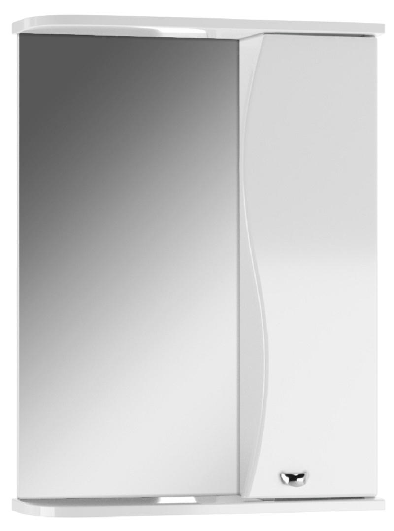 Изображение товара Шкаф подвесной Айсберг Волна da1043hz 51.6x70см цвет белый