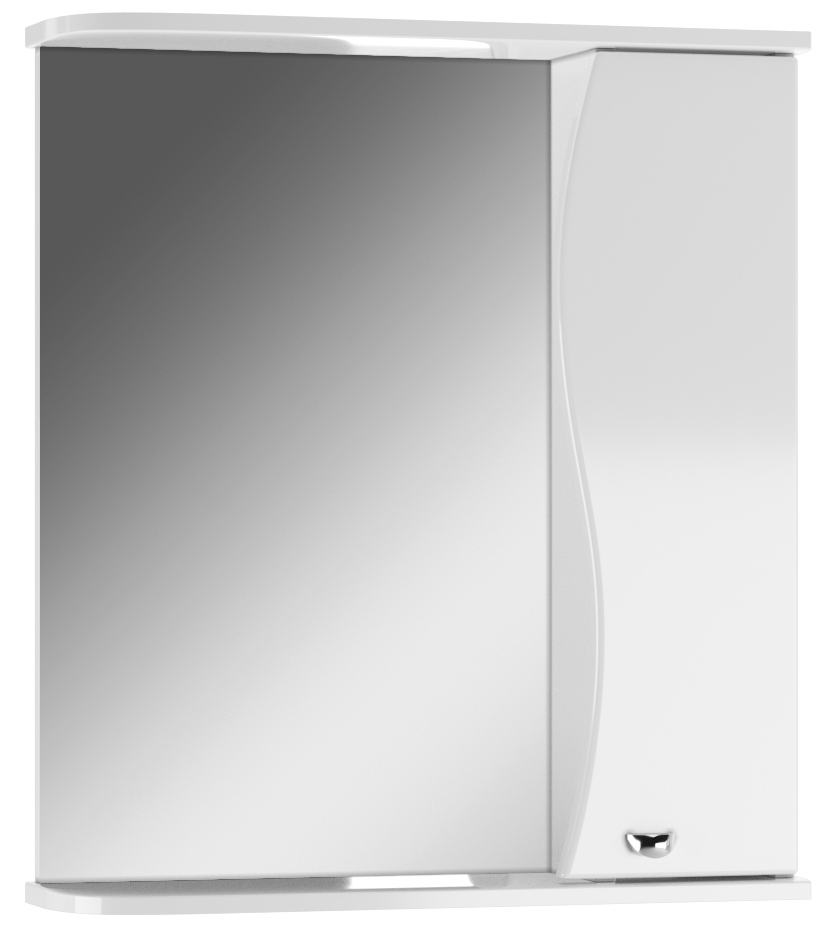 Изображение товара Шкаф подвесной Айсберг Волна da1047hz 61.6x70см цвет белый Изображение товара Шкаф подвесной Айсберг Волна da1047hz 61.6x70см цвет белый