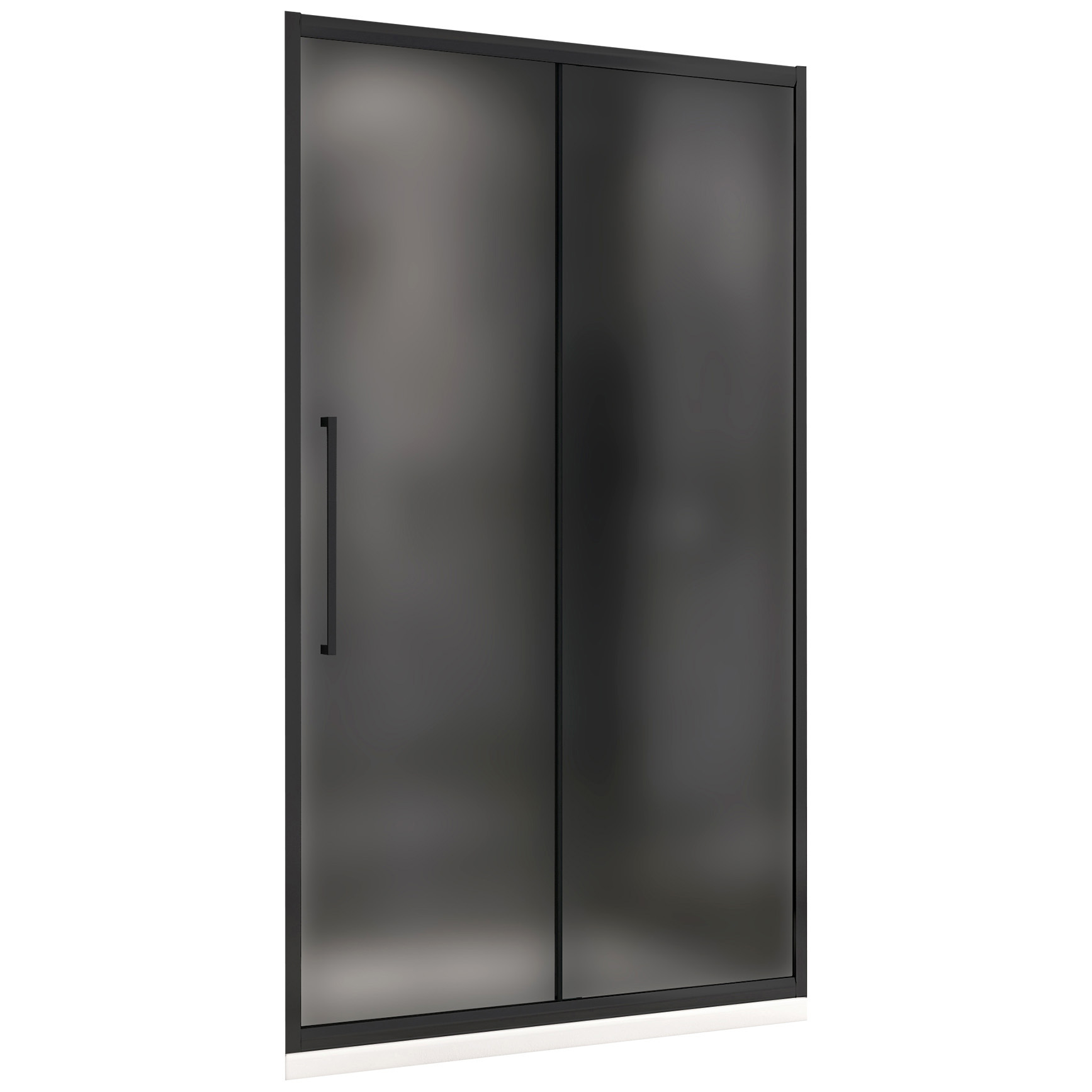 Изображение товара Душевая дверь Abber AG30140BMH 140см эффект стекла матовый раздвижной