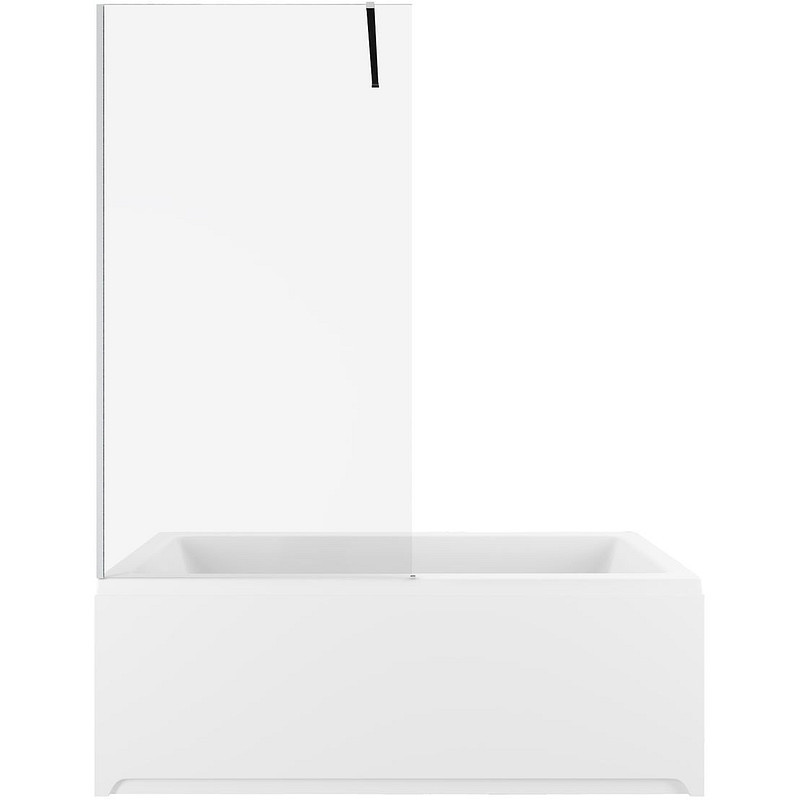 Изображение товара Ширма для ванны Allen Brau Infinity 3 80 стекло серебро браш