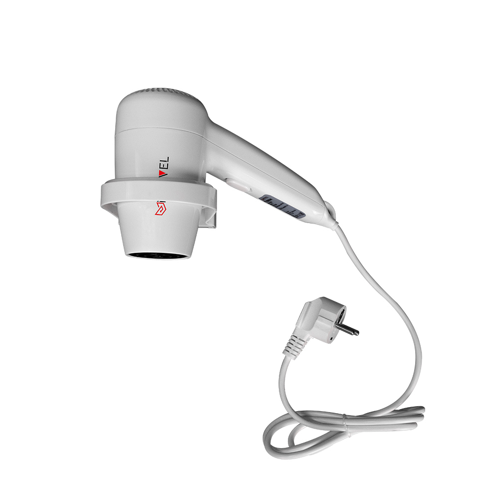 Изображение товара Настенный фен для волос MEYVEL MF1-1300 1300 Вт белый для салонов и дома