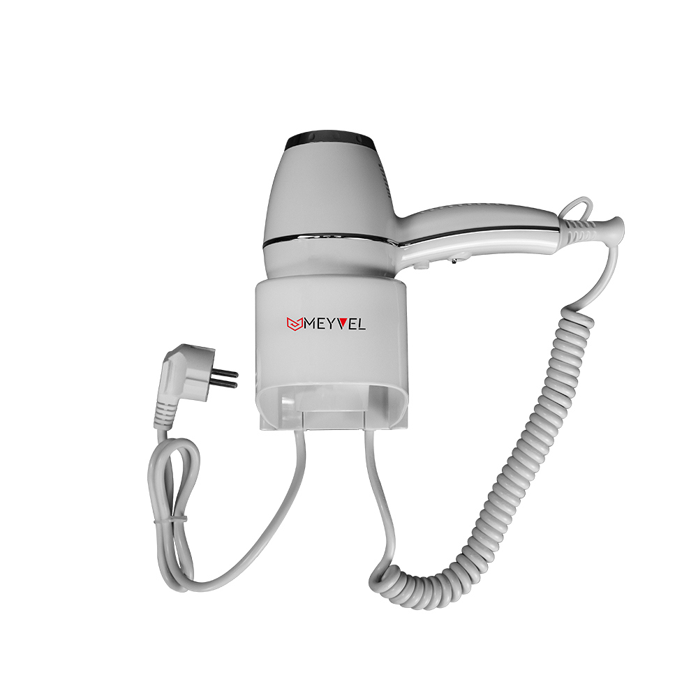 Изображение товара Настенный фен для волос MEYVEL MF7-1800 1800 Вт для салонов и дома