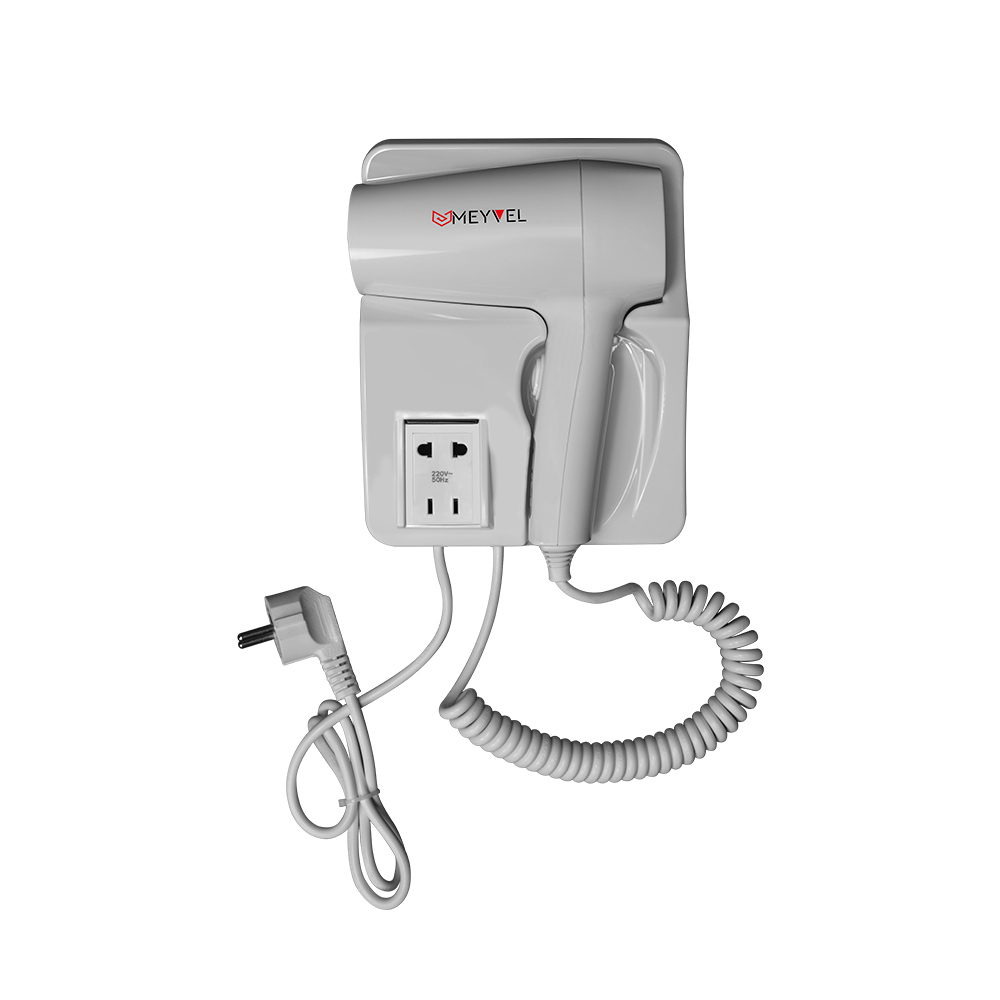 Изображение товара Настенный фен для волос MEYVEL 940008 1600 Вт с защитой иcold air режимом