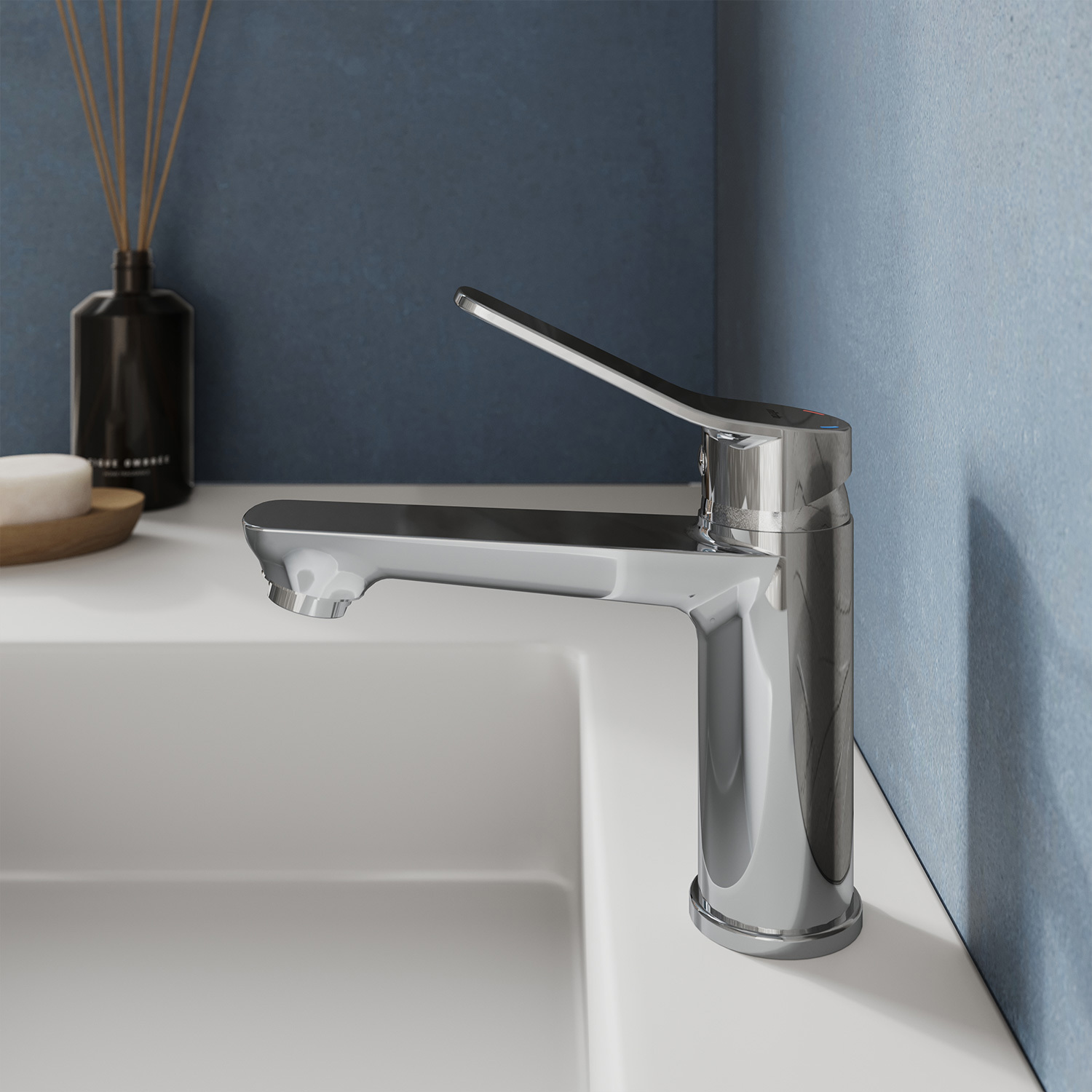 Изображение товара Смеситель для раковины Milardo Enjoy ENJSB00M01 однорычажный хром