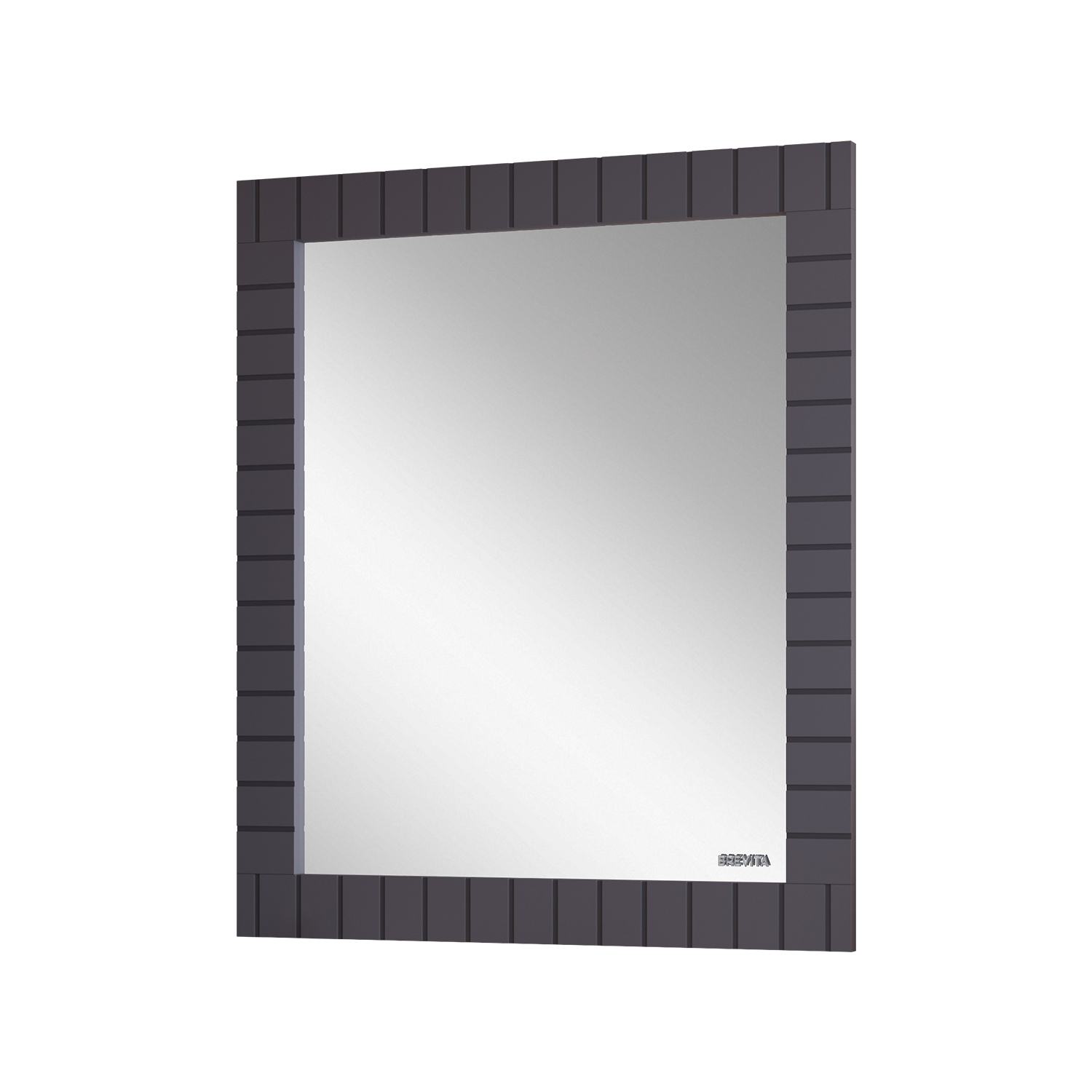Изображение товара Зеркало для ванной Brevita GLOS-02080-48-2 80x80см в матовой раме