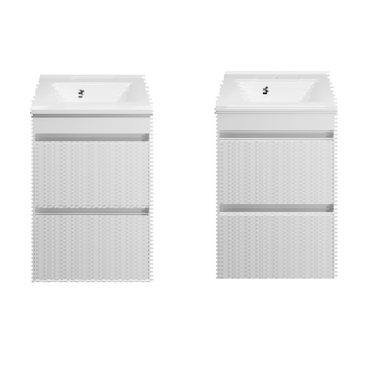 Изображение товара Тумба под раковину Brevita УТ000014506 80 см белая с раковиной