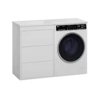 Изображение товара Тумба с раковиной Brevita Grafit 60 см белый Гавана 120 левая