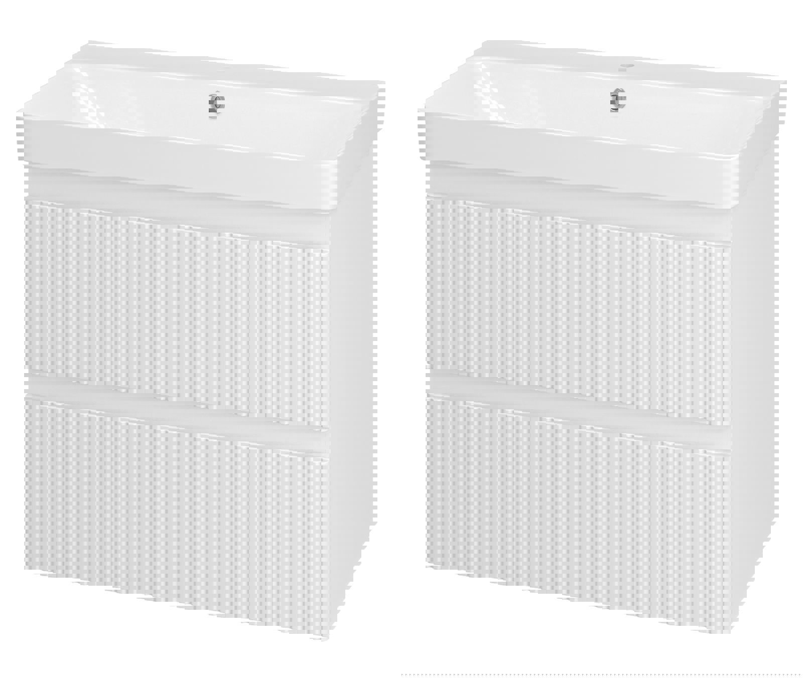 Изображение товара Тумба с раковиной подвесная Brevita Victory 80 см белый