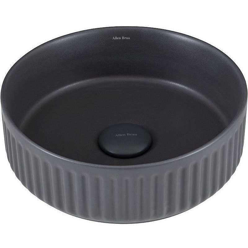 Изображение товара Раковина накладная Allen brau fantasy 4.11032.AN 36см цвет черный