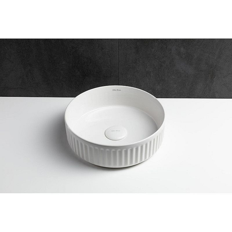 Изображение товара Накладная керамическая раковина Allen Brau Fantasy 36 см белая