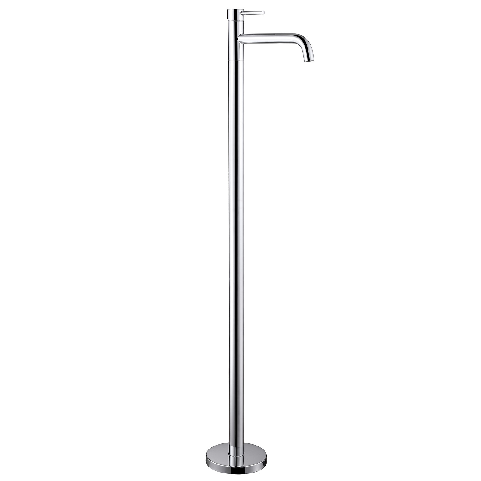 Изображение товара Смеситель для раковины Abber Wasser kreis AF8140 однорычажный напольный цвет хром