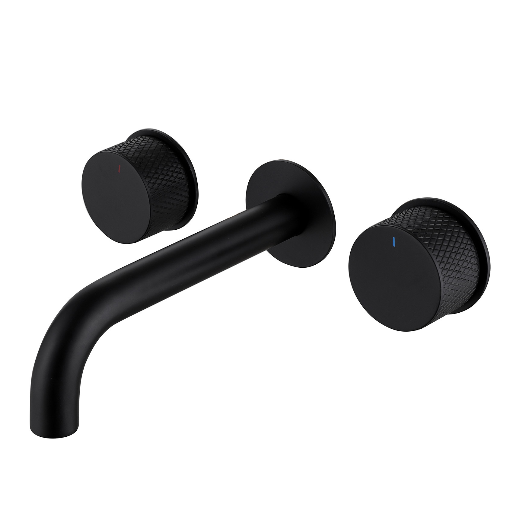 Изображение товара Смеситель для раковины Abber Af81122b однорычажный цвет черный матовый