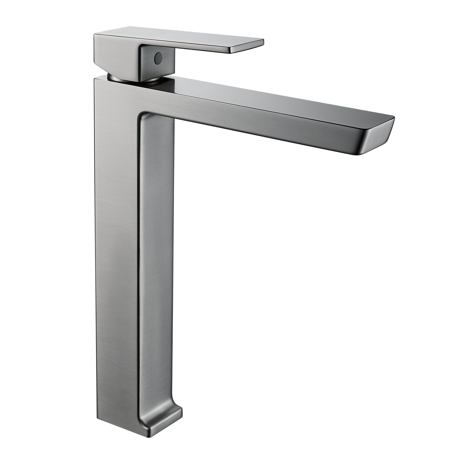 Изображение товара Смеситель для раковины Rose R18T однорычажный матовая сталь высокий дизайн