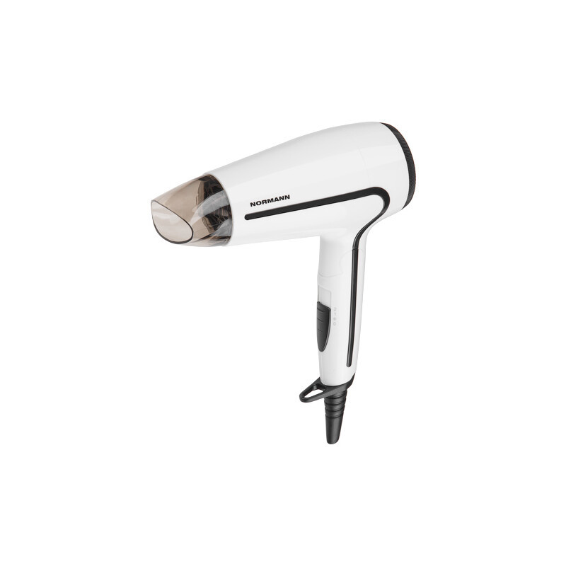 Изображение товара Фен для волос NORMANN AHD-422 с складной ручкой и 1500 Вт белый