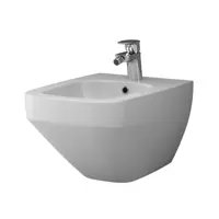 Изображение товара Биде подвесное AM.PM Inspire 2.0 C50A3411WH с квадратной формой и выдвижной внешностью