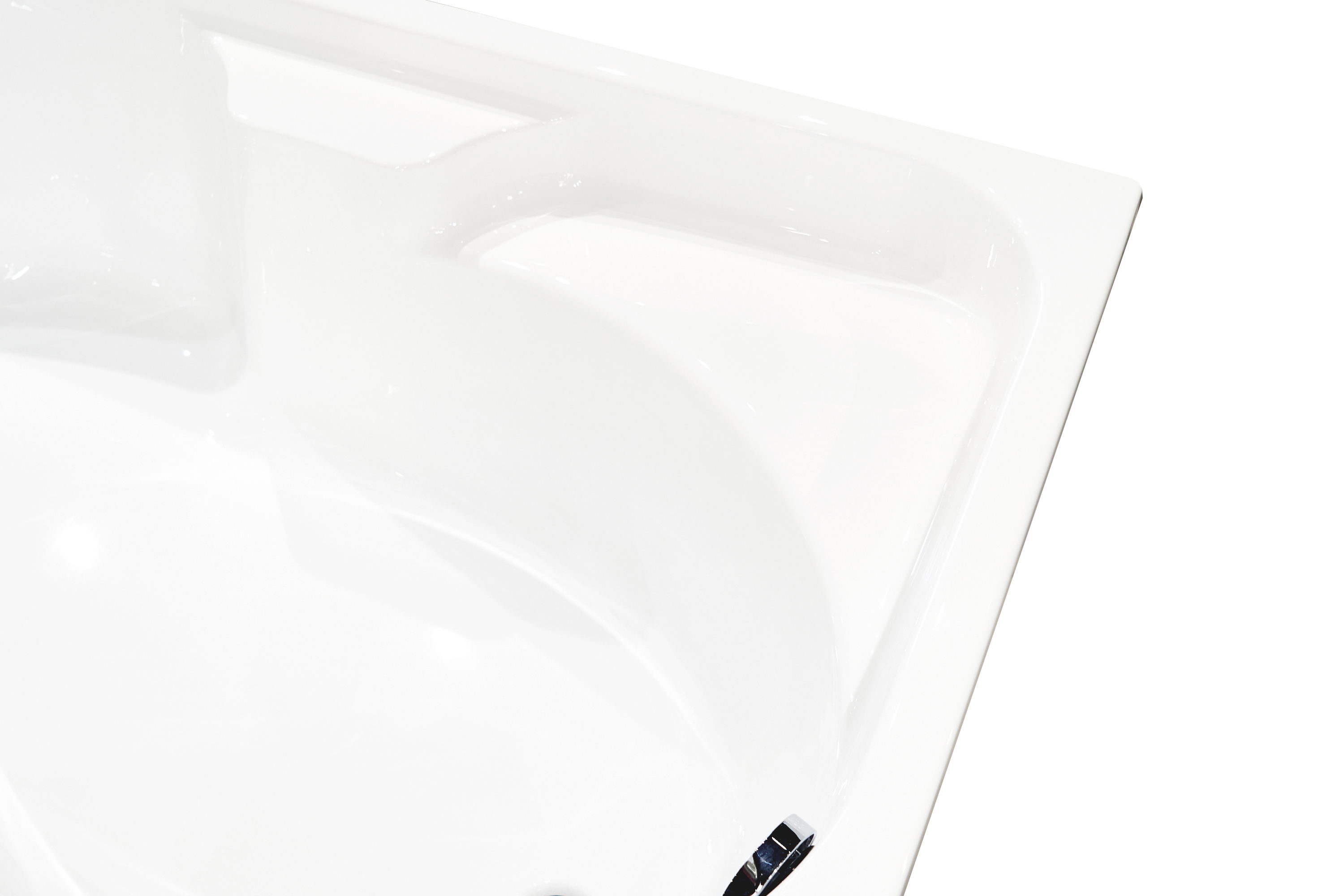 Изображение товара Ванна Trende TRE14-170105R + 14-K170105 акрил 170x105см правая