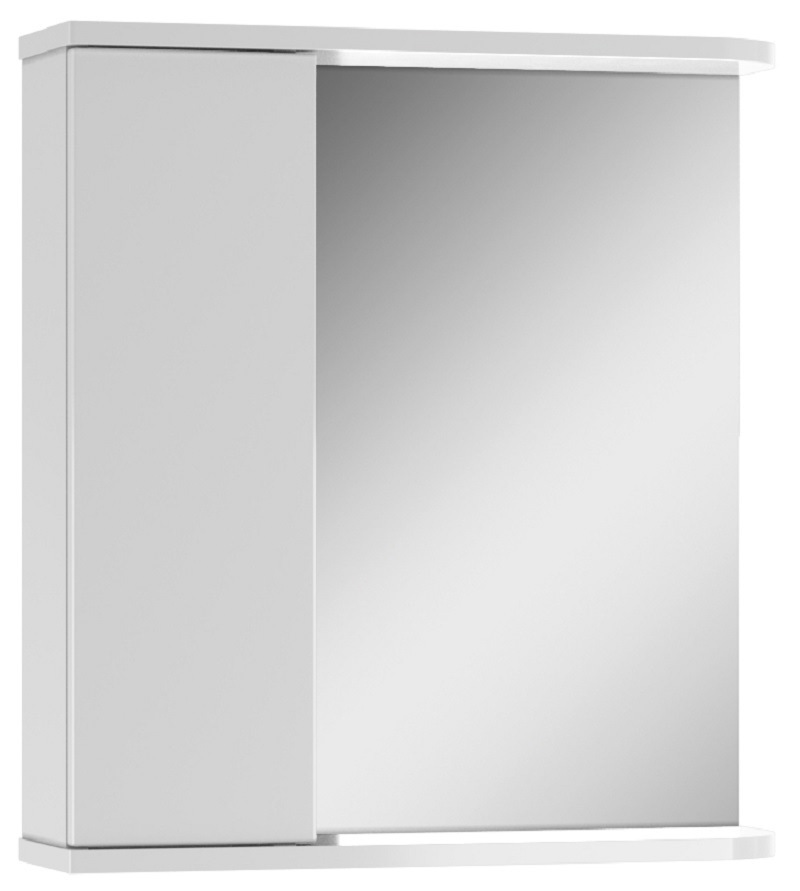 Изображение товара Шкаф-зеркало Домино Промо dp2607hz белого цвета 55.8x60см для ванной