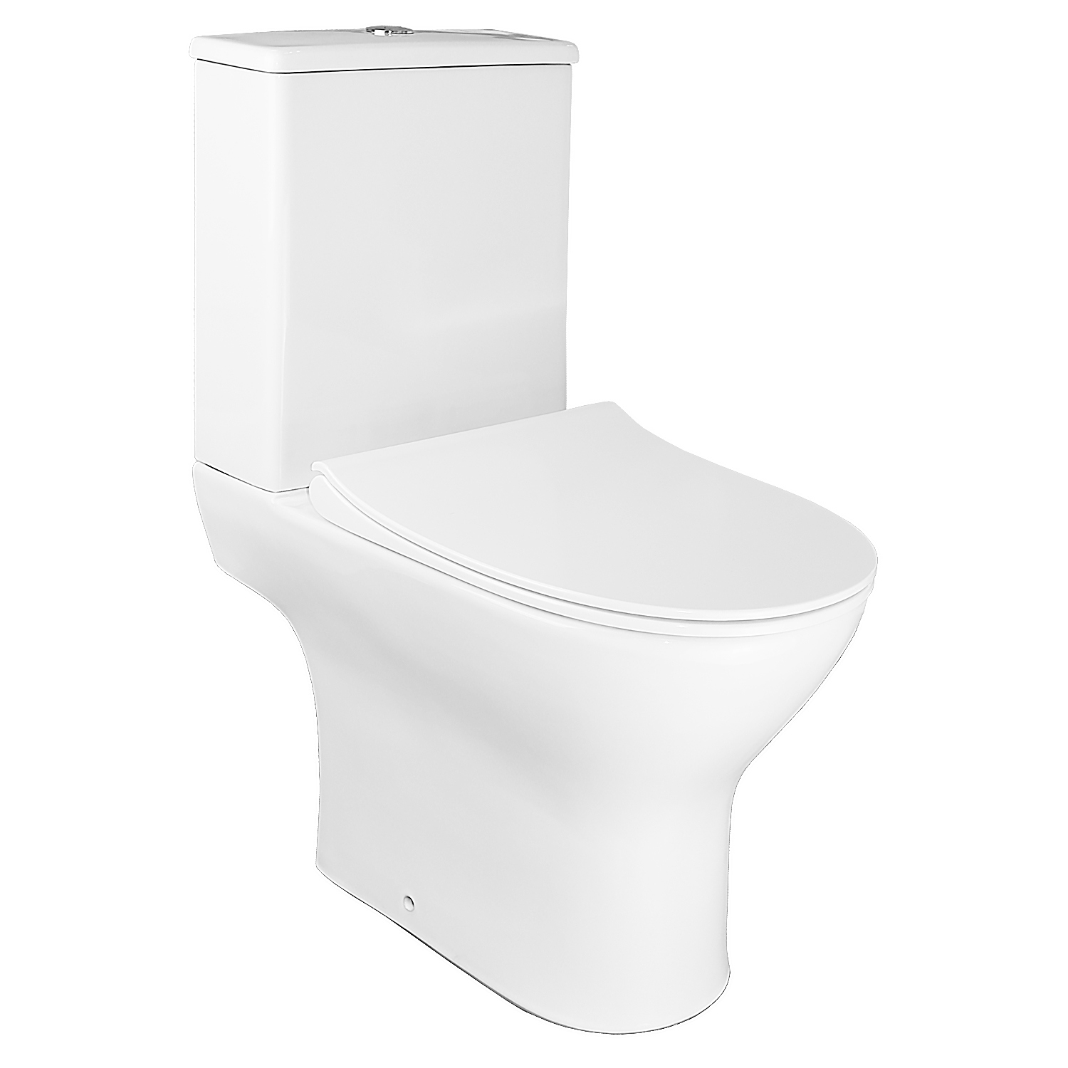 Изображение товара Унитаз напольный Azario Mist AZ-45 безободковый с микролифтом