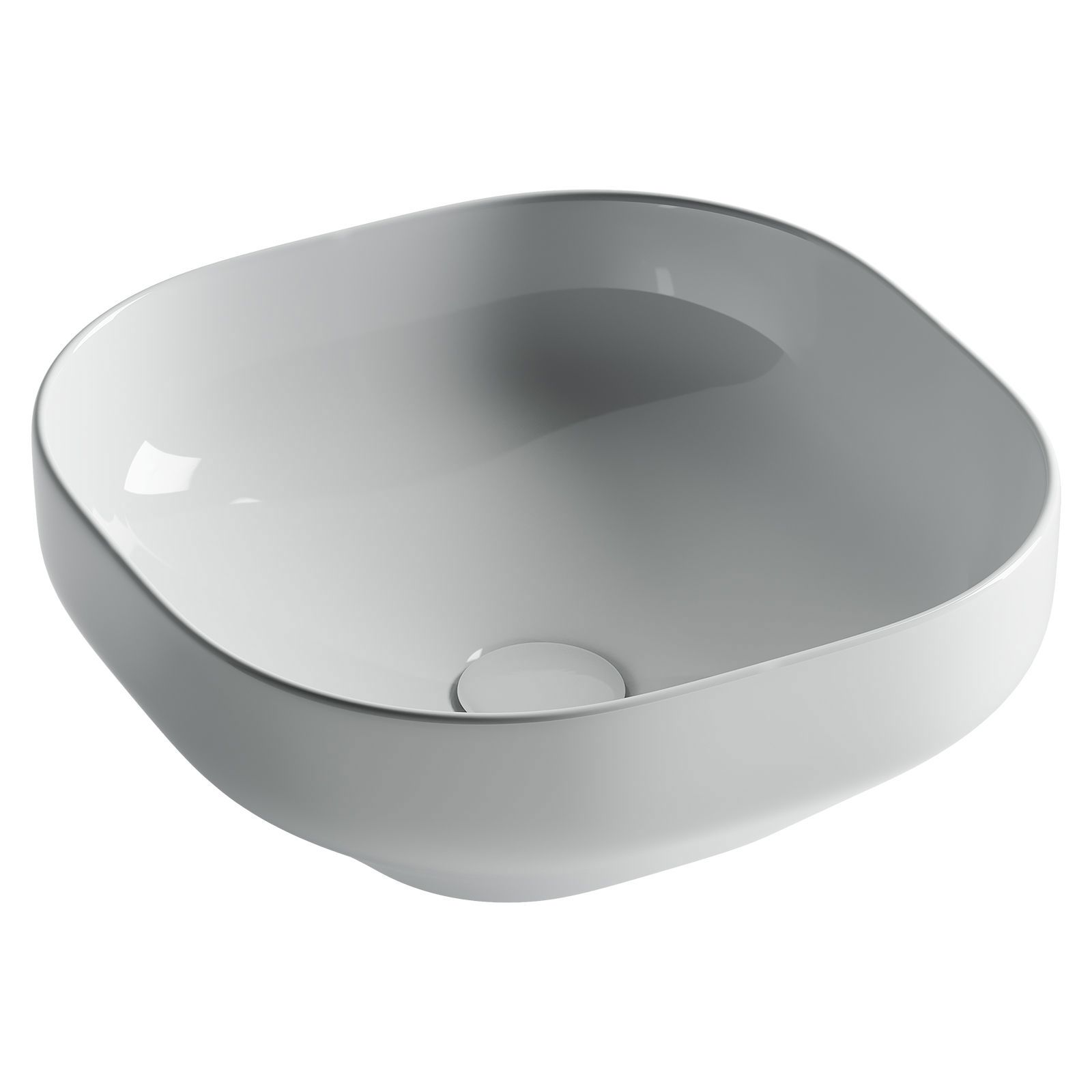 Изображение товара Раковина накладная Ceramicanova element CN5032 38см цвет белый