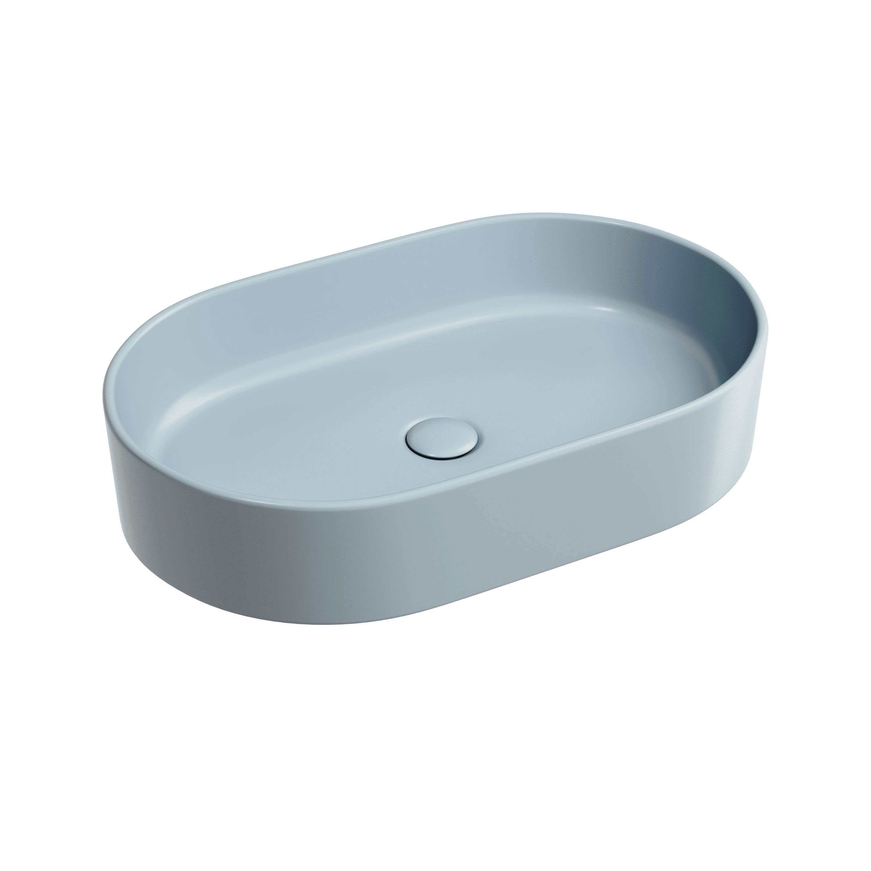 Изображение товара Раковина накладная Ceramicanova element CN6048MHL 60.8см цвет синий
